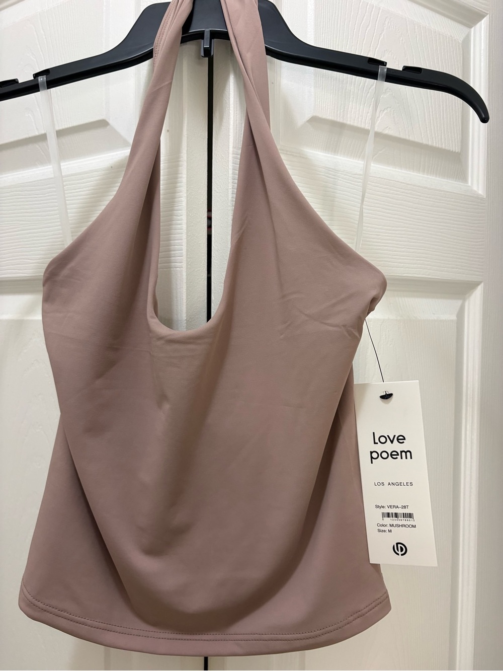 Love Poem Women's Mauve Halter Crop Top
